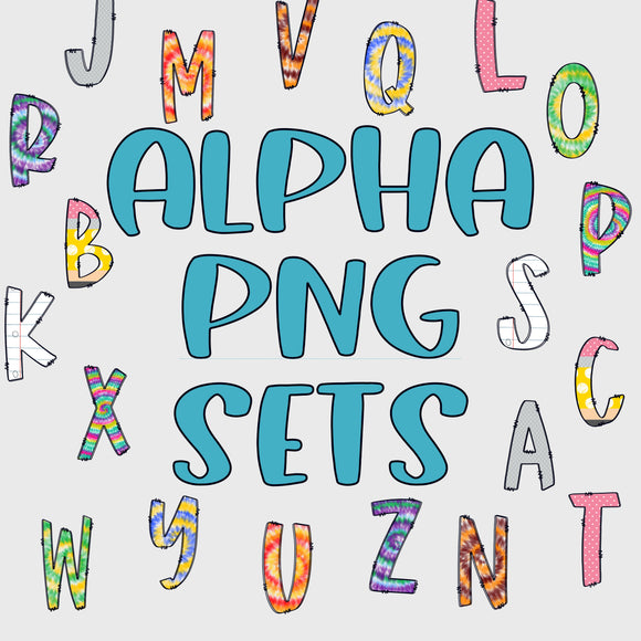 Alpha PNG Files