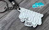 Positive Sayings Keychain set, Set 1 Groovy words, Positive Vibes,  glowforge ready, laser cut file, SVG