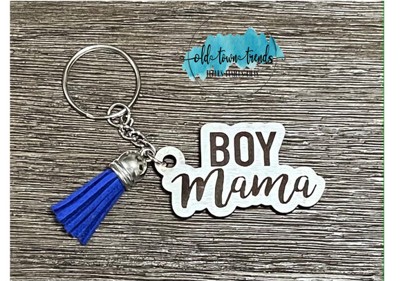 Boy Mama Keychain, package fillers, gifts, great add on sellers