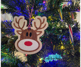 DIY Kids Christmas Ornaments, Christmas Ornaments SVG - Laser file, Glowforge Ready, Cut File, Laser Cut File, SVG, glowforge file