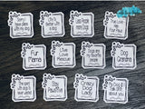 Dog Sayings, Dog Lovers. Square shaped Leopard Inspired Keychain Set, Keychains SVG, scrap fillers, money makers, laser ready