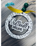Sports Mom Car Charm ornament by Set, Bogg Bag Charm, Sports Mom Set, Ornament Cut File, Laser Cut File, SVG, glowforge file