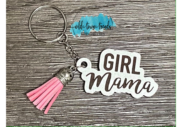 Girl Mama Keychain, package fillers, gifts, great add on sellers