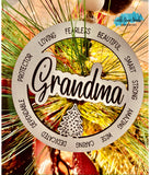 Grandma Ornament Set, Cut File, Laser Cut File, SVG, glowforge ready