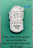 Christmas Pocket Hugs, Holiday Hugs Set 1 , SVG, PDF poem, scored patterns, glowforge, laser ready