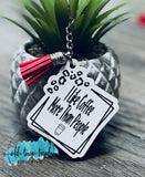 Coffee Sayings, Square shaped Leopard Inspired Keychain Set, Keychains SVG, scrap fillers, money makers, laser ready