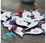 Heart Puzzle Couples Keychain Set, 10 file set, Keychains SVG, scrap fillers, money makers, laser ready