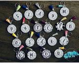 Super Set of 34 Different Patterns Engraved Initial Keychain Set, Keychains SVG, scrap fillers, money makers, laser ready