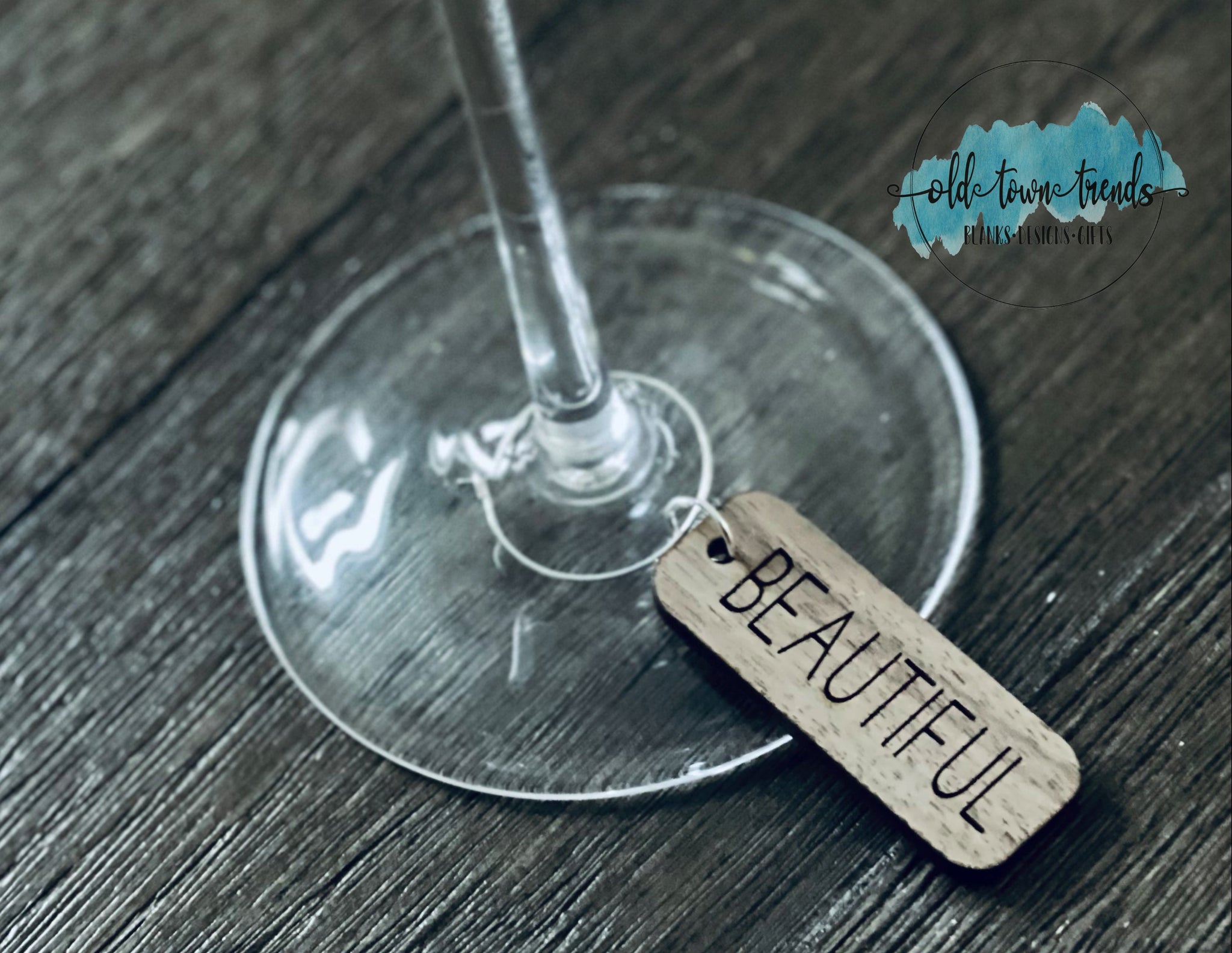 Affirmation Positive Words Minimalist Keychain Set, glowforge ready, l ...
