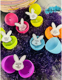 Easter tokens set Bunny, svg,  glowforge, laser ready