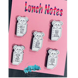 Lunch Notes Koala Bears, Pocket Hugs, SVG, PDF poem, scored patterns, glowforge, laser ready, scrap buster