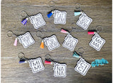 Mom keychain Set, Leopard square, Keychains SVG, scrap fillers, money makers, laser ready