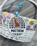 Easter Gift Tags, Gift Tag set,  Rattan Basket Tags, Cut File, Laser Cut File, SVG, glowforge file